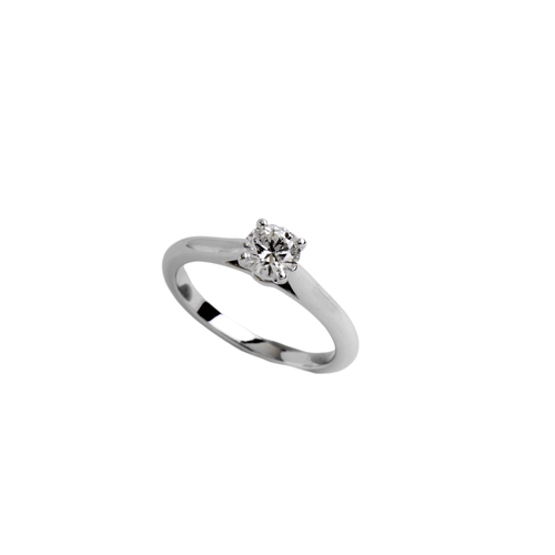 Bague 53 Bague CARTIER 1895 Platine 950/1000 58 Facettes 63895-60267