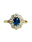 Bague Bague Pompadour Saphir et Diamants 58 Facettes