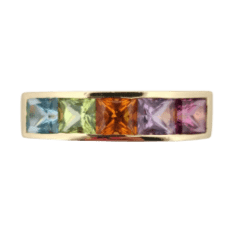 Bague H.Stern - Bague Rainbow 58 Facettes HST-RI-RNB-YG-BT