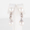 Boucles d'oreilles Pendants d'oreilles Perles Diamants 58 Facettes