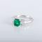 Bague Bague Emeraude Diamants 58 Facettes