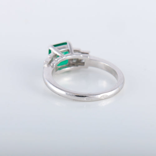 Bague Bague Emeraude Diamants 58 Facettes