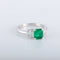 Bague Bague Emeraude Diamants 58 Facettes