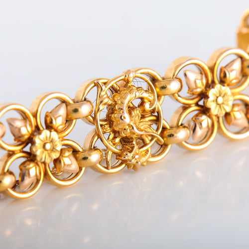 Bracelet Bracelet ajouré or jaune 58 Facettes