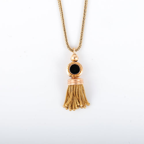 Collier Collier pendentif Pompon 58 Facettes