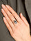 Bague Bague Art Déco Or Platine Saphirs Diamants 58 Facettes