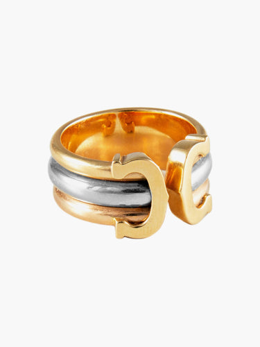 Bague 50 Bague Double C de Cartier 58 Facettes