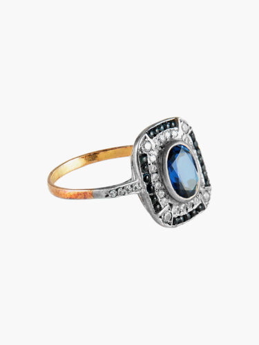 Bague Bague Ancienne Art Déco Vers 1925 58 Facettes