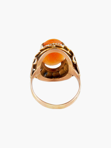 Bague Bague Camée Or Jaune 58 Facettes