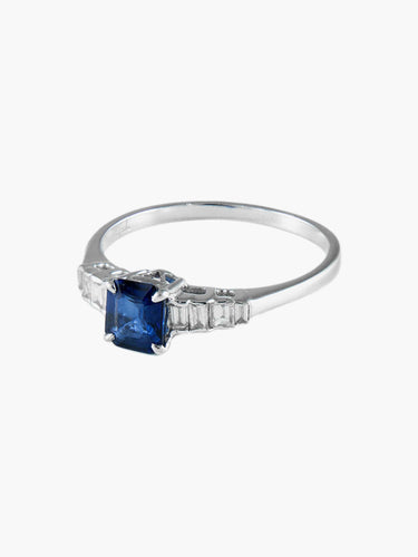 Bague Bague Or Blanc Diamants 58 Facettes