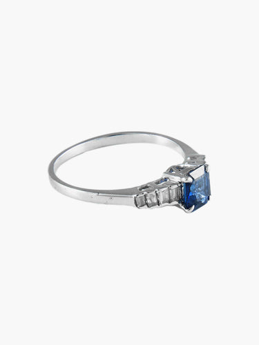 Bague Bague Or Blanc Diamants 58 Facettes