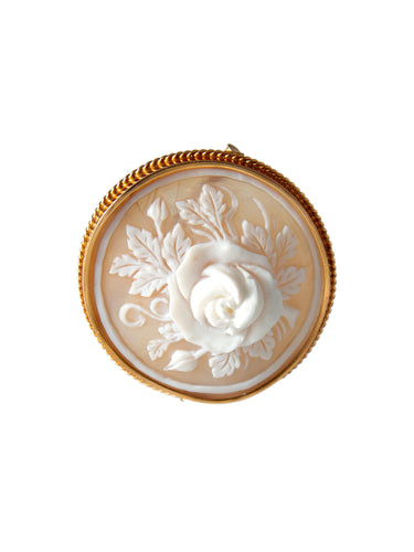 Broche Broche Camée sur Or 58 Facettes