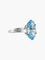 Bague Bague Art Déco Argent 58 Facettes