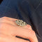 Bague 51 Bague style Art Déco Diamants 58 Facettes