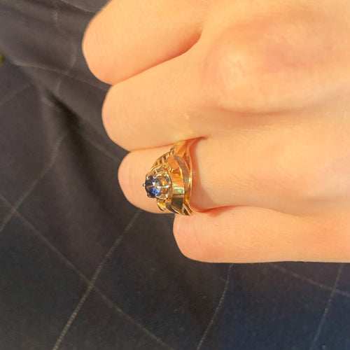 Bague 52 Bague Saphir 58 Facettes