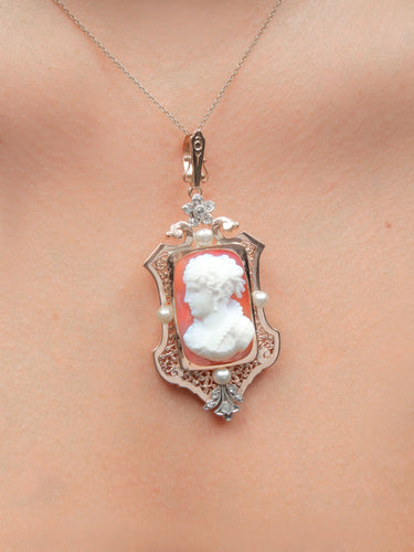 Pendentif PENDENTIF ANCIEN CAMÉE 58 Facettes 210045