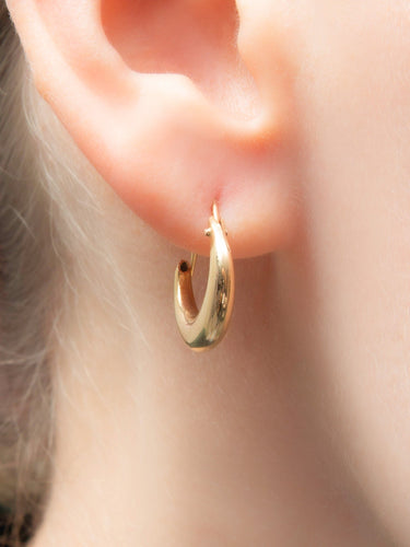 Boucles d'oreilles BOUCLES D'OREILLES "CRÉOLES" OR 58 Facettes 130096