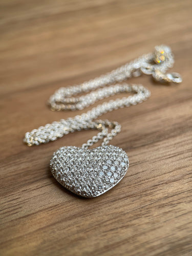 Collier Collier cœur en diamants 58 Facettes 71