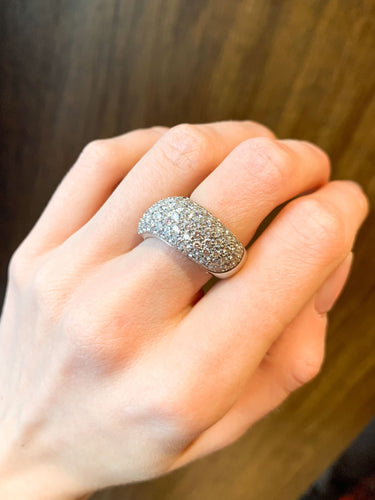 Bague 52 Bague CHAUMET Diamants 58 Facettes