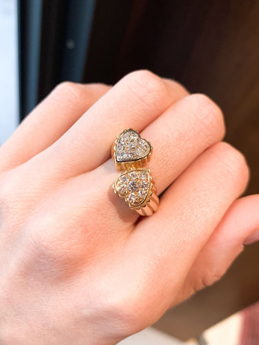 Bague Bague Toi & Moi Diamants 58 Facettes