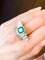 Bague 52 Bague Emeraude et diamants 58 Facettes
