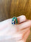 Bague 47 Bague Saphirs, Emeraudes et Diamants 58 Facettes