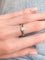 Bague 53 BAGUE SOLITAIRE FIANÇAILLES OR 58 Facettes SO259