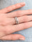 Bague 52 BAGUES ALLIANCES OR 58 Facettes SO133G