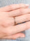 Bague ALLIANCE DEUX ORS 58 Facettes AL186