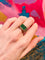Bague 52 Bague signée Fred Emeraudes 58 Facettes