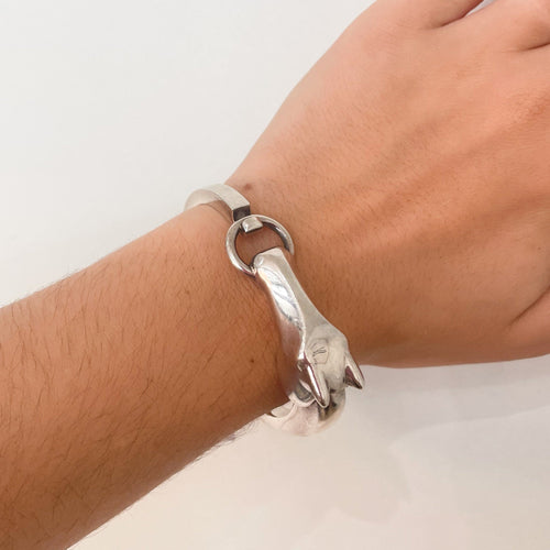 Bracelet Bracelet HERMES Argent 58 Facettes