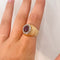 Bague 60 Bague Drapée Rubis 58 Facettes