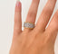 Bague 53 Bague Dentelle Diamants 58 Facettes