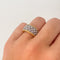 Bague 53 Bague Dentelle Diamants 58 Facettes