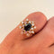 Bague Bague Marguerite Saphir Diamants 58 Facettes 1