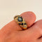 Bague Bague Jonc saphir Diamants 58 Facettes 0