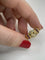 Bague Bague Vintage Or jaune Diamants Rubis, Maille Panthère 58 Facettes
