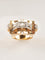 Bague 54 Bague Tank 2 ors, diamants taille ancienne 58 Facettes