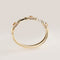 Bracelet Bracelet Jonc 2 Ors, Diamants, Nacres et Citrines 58 Facettes