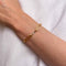Bracelet Bracelet FIDELIS aigue-marine 58 Facettes