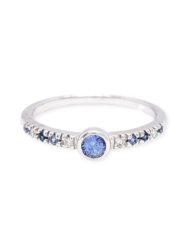 Bague 54 Isabelle Langlois Bague Or blanc Diamant 58 Facettes 06206CD