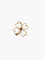 Broche Broche Art Déco Trèfle à quatre feuilles 58 Facettes