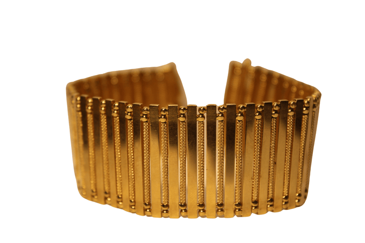 Bracelet Bracelet Manchette Or jaune 58 Facettes 11048