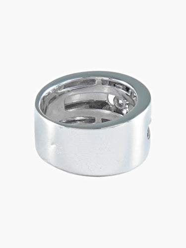 Bague 53 BAGUE OR GRIS - MESSIKA 58 Facettes 422 00191