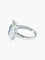 Bague 54 BAGUE  OR BLANC SAPHIR/DIAMANTS 58 Facettes 418 50070