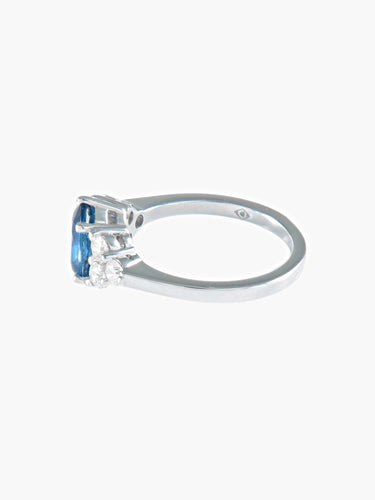 Bague 52 BAGUE SAPHIR ET DIAMANTS 58 Facettes 418 50058