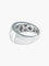 Bague 52 BAGUE JONC OR GRIS DIAMANTS EN VAGUE 58 Facettes 413 50016