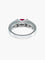Bague 54 BAGUE RUBIS BERCEAU ET DIAMANTS 58 Facettes 419 50025