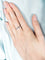 Bague 52 BAGUE SOLITAIRE JONC/BRILLANTS 58 Facettes 41250161