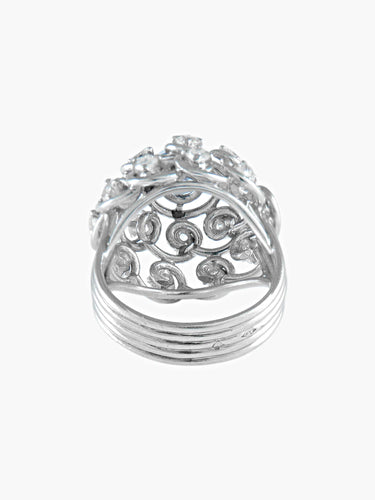 Bague 47.5 Bague dôme Mirabilis 58 Facettes